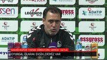 Serhat Sütlü: Oyunsal olarak eksiklerimiz var