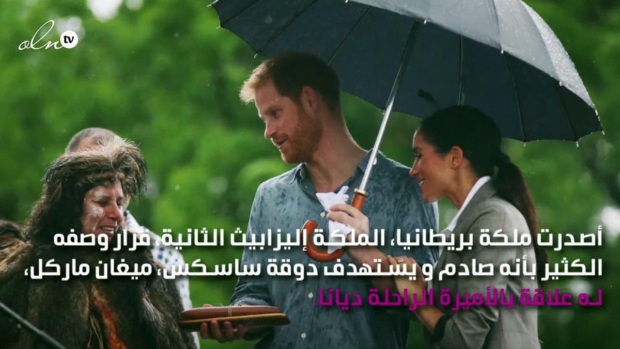 الملكة إليزابيث تتخّذ قراراً صارماً بحق ميغان ماركل