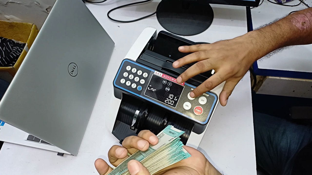 Top Note Counting Machine Dealers & Suppliers Vadodara, Ghaziabad