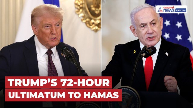 Trump Gives Hamas 72-Hour Ultimatum, Full US Backing For Netanyahu!