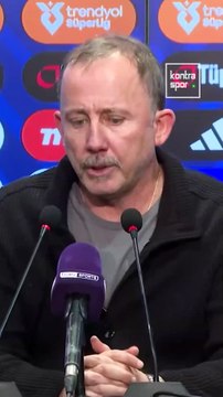 Sergen Yalçın: Oyunun sonunda alınan 3 puan oyundan daha değerli bizim için