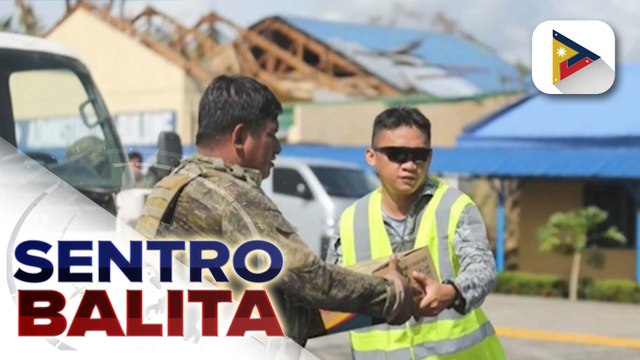 Pamamahagi ng tulong sa mga nasalanta ng Bagyong #OpongPH sa Masbate, puspusan | ulat ni Marlon Atun - PIA-Bicol Region