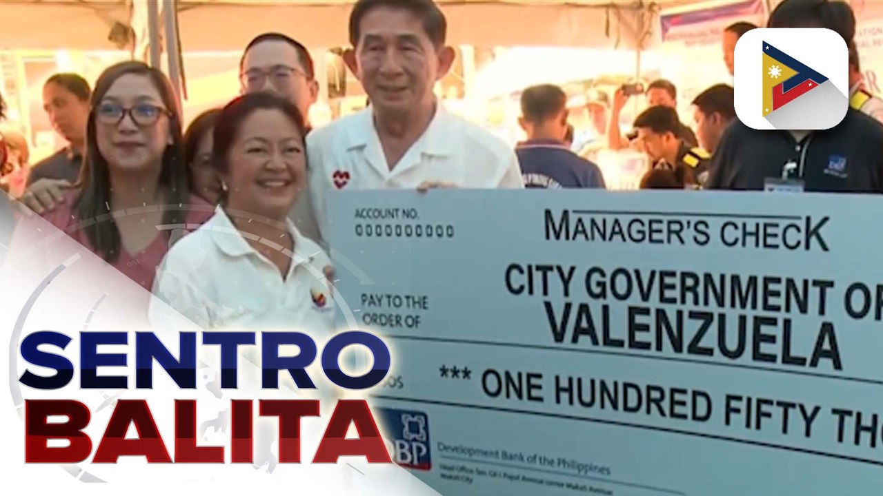 First Lady Liza Marcos, pinangunahan ang paghahatid ng serbisyo ng LAB for All program sa Valenzuela City; mga residente, lubos ang pasasalamat sa natanggap na serbisyo | ulat ni Denisse Osorio