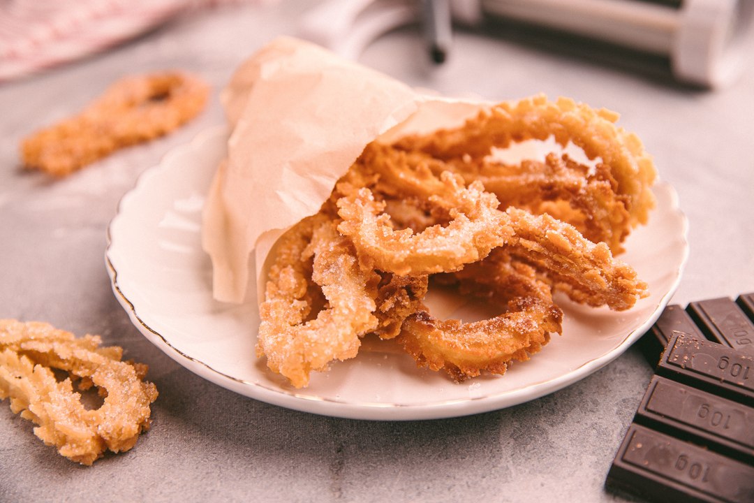 Churros sin gluten
