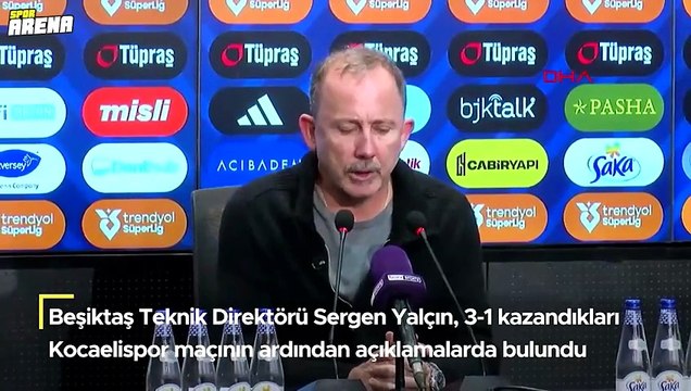 Sergen Yalçın'dan Kocaelispor maçı sonrası Galatasaray derbisi yorumu!