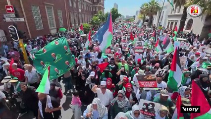 'Don't feel bad, do something!' - Thousands rally in Cape Town to demand end of conflict in Gaza