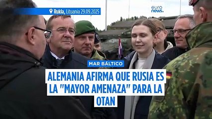Boris Pistorius: "Rusia es la mayor y más inmediata amenaza para la OTAN"