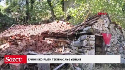 Tarihi değirmen teknolojiye yenildi