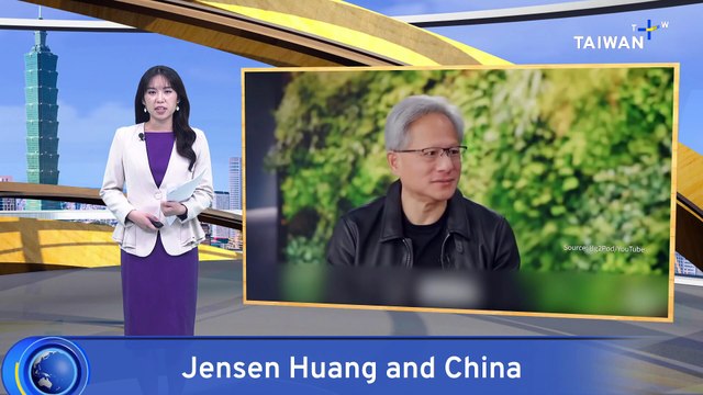 Nvidia's Jensen Huang Says China Hawks Wear 'Badge of Shame'