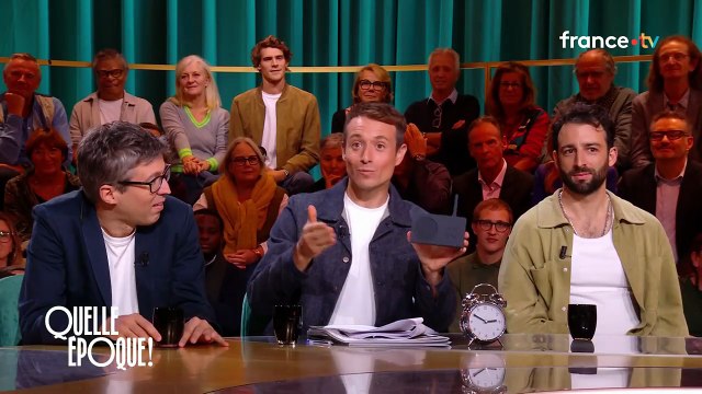 Julie Depardieu révèle avoir accouché sur un célèbre air de musique classique dans l'émission Quelle époque ! le samedi 27 septembre 2025 sur France 2.Crédit : Quelle époque !/France 2