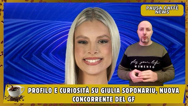 Profilo e curiosità su Giulia Soponariu, nuova concorrente del GF