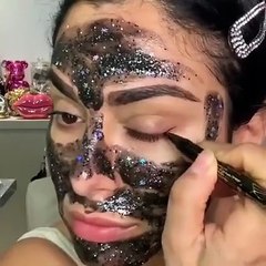 فيديو يظهر جرأة هدى قطّان بمكياج عيون نيون