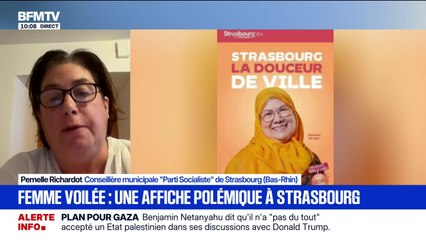 Affiche polémique à Strasbourg: Pernelle Richardot, conseillère municipale PS, dénonce une "communication qui instrumentalise le fait religieux"