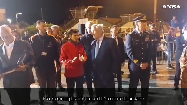 Flotilla, Tajani: Rischioso forzare il blocco navale
