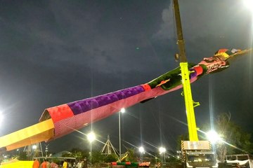 जिला कलक्टर ने किया दशहरा मेला का निरीक्षण