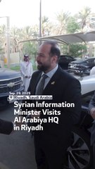 Syrian Information Minister Visits Al Arabiya HQ in Riyadh