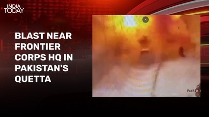Several killed after blast rocks Frontier Corps HQ in Pakistan's Quetta