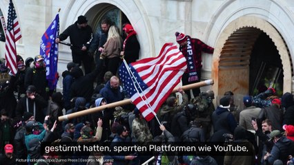 So viel zahlt YouTube für die Accountsperre des US-Präsidenten