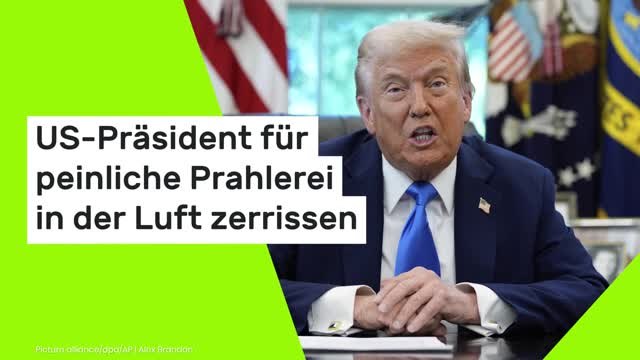 Donald Trump im Gold-Rausch: Besessener US-Präsident für peinliche Prahlerei in der Luft zerrissen