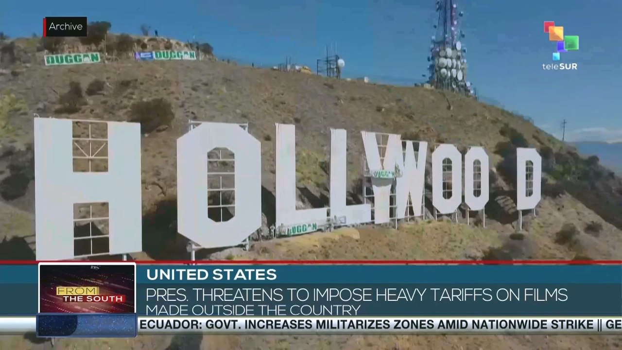 United States: Pres. threatens to impose heavy tariffs on films made outside the country