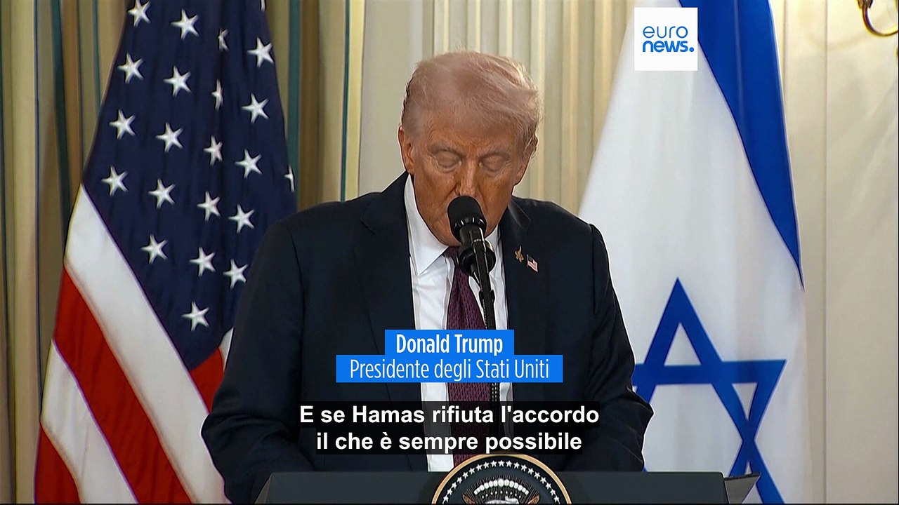 Vertice Trump-Netanyahu: il piano Usa per la fine della guerra nella Striscia di Gaza