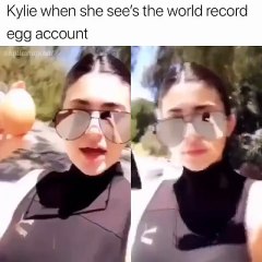 صورة بيضة تقلب المقاييس وكايلي جينر تنتقم