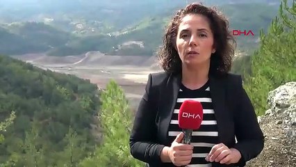 Bursa’da susuzluk alarmı! Kuruyan Nilüfer Barajı böyle görüntülendi