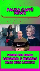 Tumore per Enrica Bonaccorti il messaggio dalla sedia a rotelle