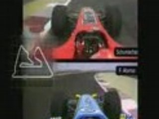 BAHREIN alonso et Schumacher 2006