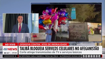 Talibã bloqueia internet e telefonia celular no Afeganistão