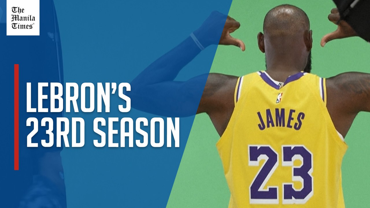 LeBron relishing 23rd season as retirement draws near