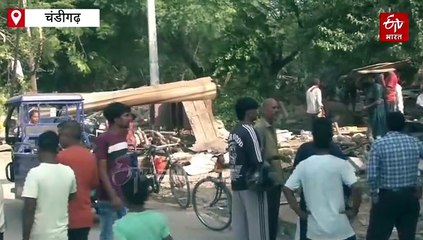 चंडीगढ़ में 36 साल पुरानी कॉलोनी पर चला प्रशासन का बुलडोजर, 2 घंटे में ढहाए 500 घर, मचा हड़कंप
