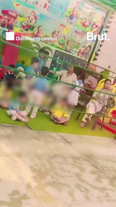 Corporal punishment in a school in Panipat