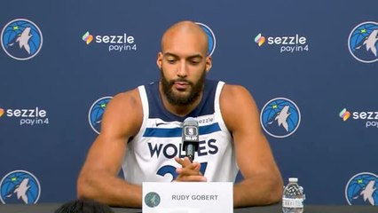 Timberwolves - Gobert : ''Il faut aussi réfléchir intelligemment''
