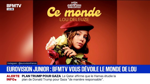 Eurovision junior: Lou Deleuze, 11 ans, représentera la France avec un morceau intitulé Ce monde