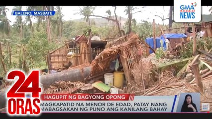 Ilang apektado ng bagyo, nangutang para may maipampaayos ng nasirang bahay | 24 Oras| 24 Oras