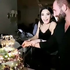 شاهدي خفة ظل سيرين عبد النور في عيد ميلاها مع زوجها