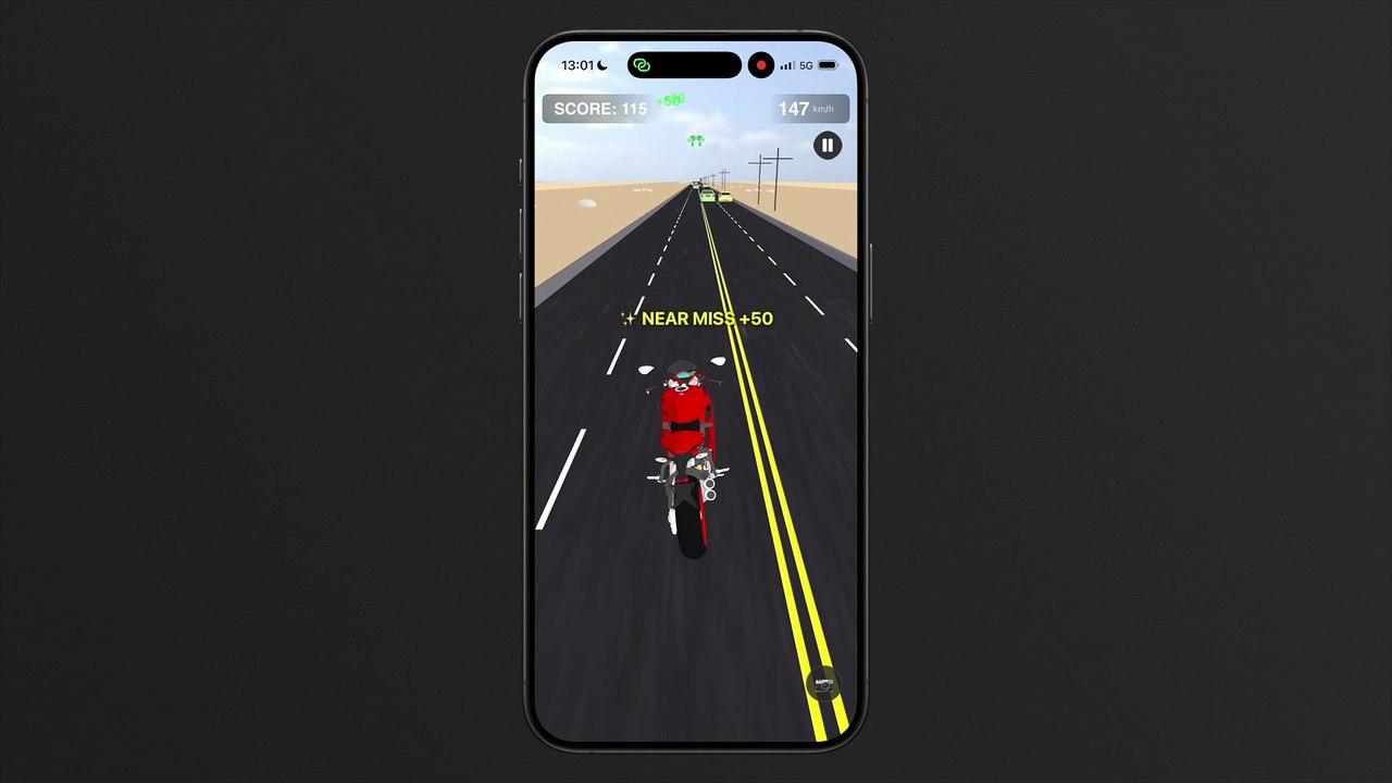 Juego moto AirPods