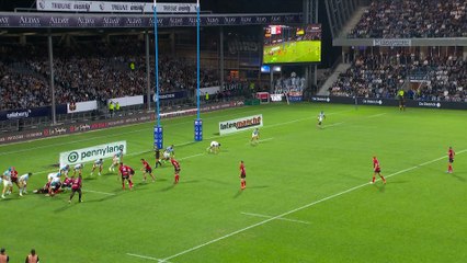 TOP 14 - Essai de pénalité (RCT) - Aviron Bayonnais - RC Toulon