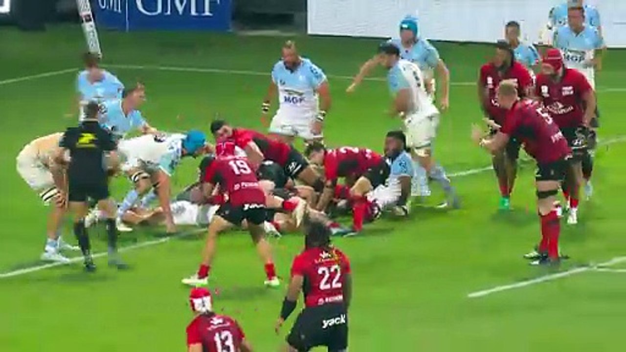 TOP 14 - Essai de Ma'a NONU (RCT) - Aviron Bayonnais - RC Toulon