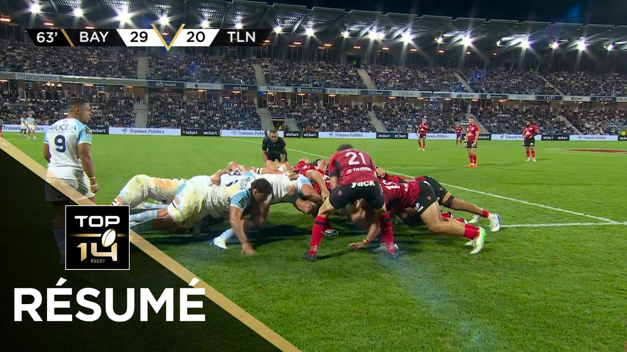 TOP 14 Saison 2025-2026 J04 - Résumé Aviron Bayonnais - RC Toulon