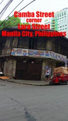 Camba Street corner Lara Street in Manila City, Philippines