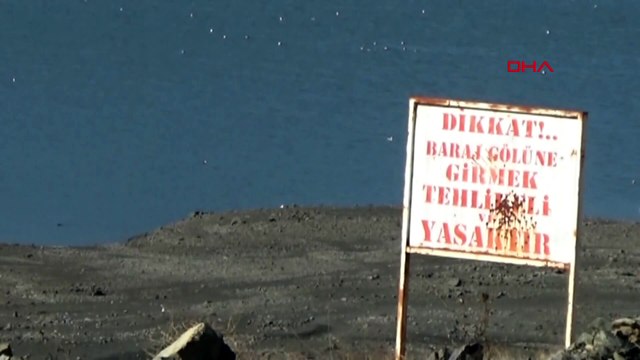 Kuraklık vurdu, baraj çekildi! Hicaz Demiryolu’nun tarihi köprü ayakları gün yüzüne çıktı