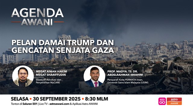 Agenda AWANI: Pelan damai Trump dan gencatan senjata Gaza