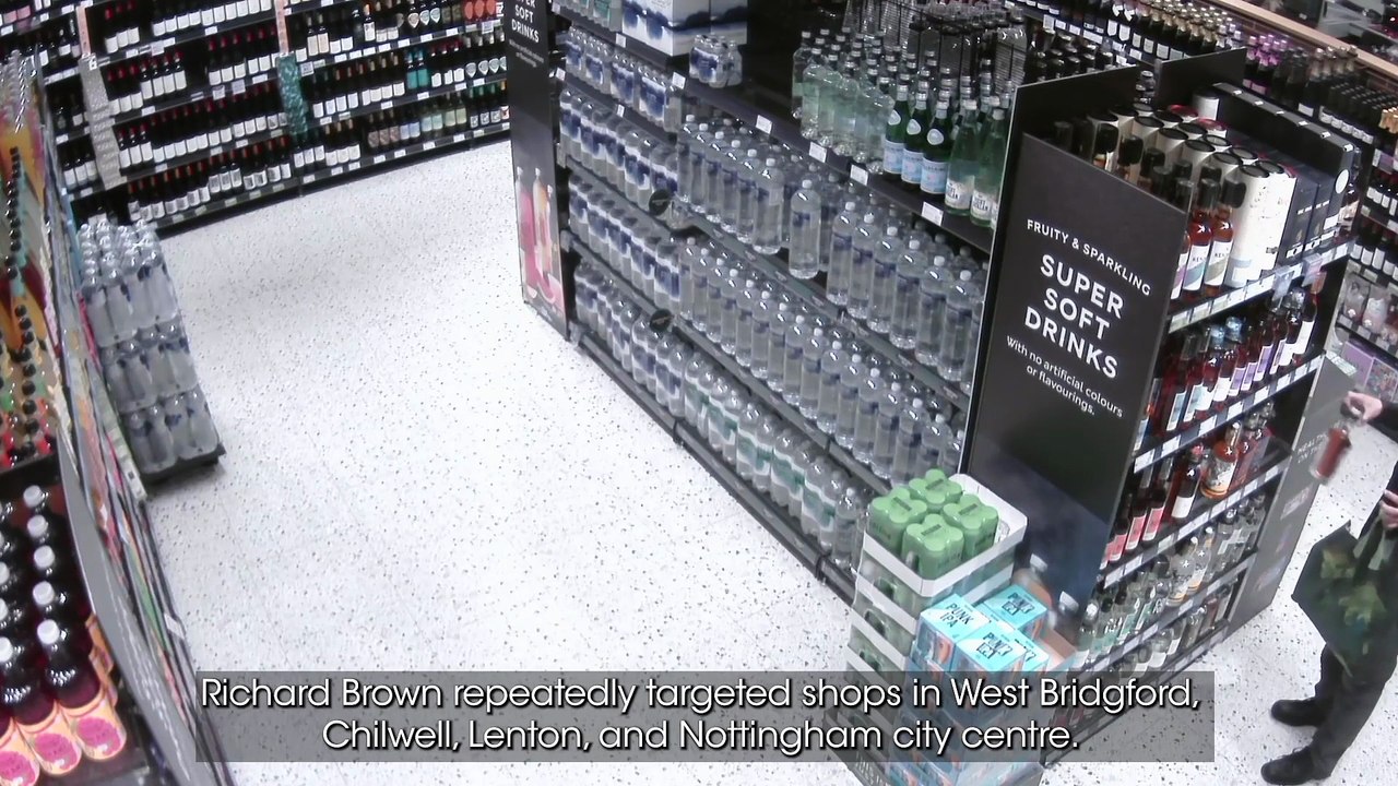 One-man crimewave jailed for stealing booze and food in three-month spree