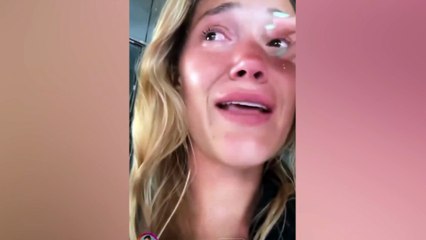 Joe Burrow’s girlfriend Olivia Ponton has gone viral after she posted a video crying in Paris