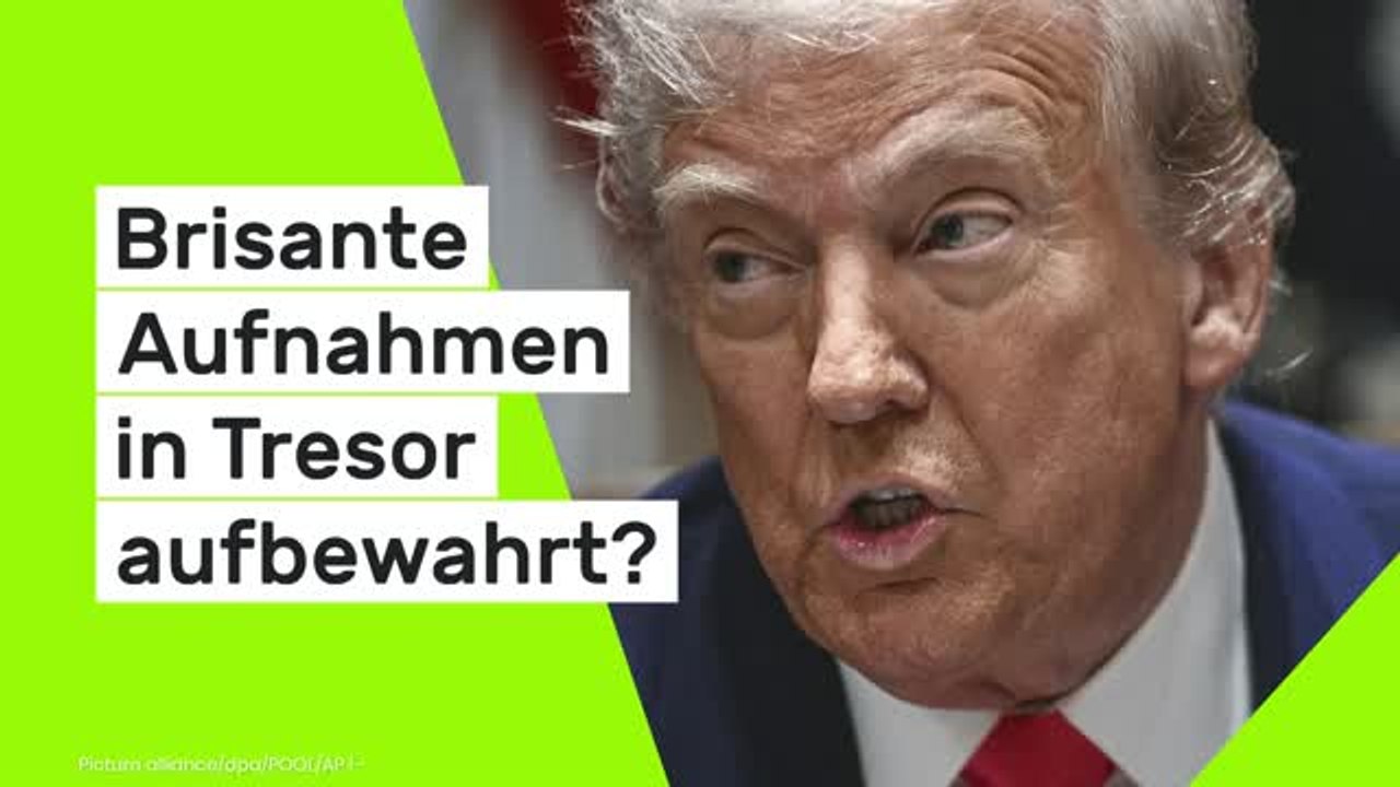 Donald Trump: Brisante Aufnahmen in Tresor aufbewahrt? 'The Don' muss weitere Enthüllungen fürchten