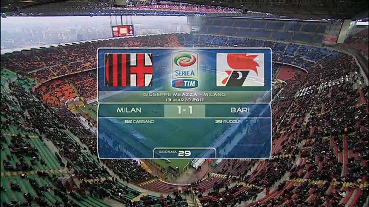Milan-Bari 1-1 ( Scudetto 2011⁄12 )