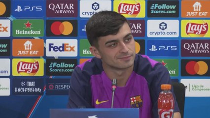 Pedri responde a los elogios de Paul Schooles y Aitana