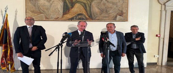 Zaia -  In diretta da Palazzo Balbi per importanti aggiornamenti. (30.09.25)